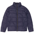 Tommy Hilfiger Chaqueta acolchada para hombre UK 38 Medium Azul marino Nylon