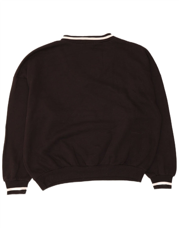Prettylittlething - Sudadera gráfica para mujer, talla 40, color negro
