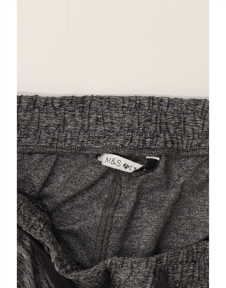Marks & Spencer Pantalones de chándal para mujer UK 44 Gris medio moteado