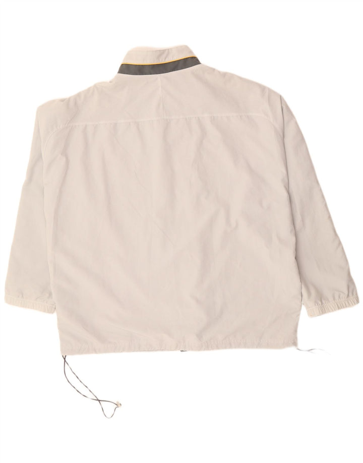 Reebok - Chaqueta de chándal para hombre, talla 2XL, color gris, poliéster