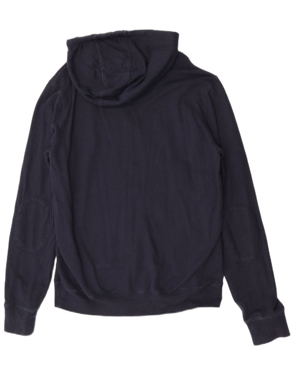 Gas Mens Graphic Sudadera con capucha Jumper 2XL Azul Marino Algodón