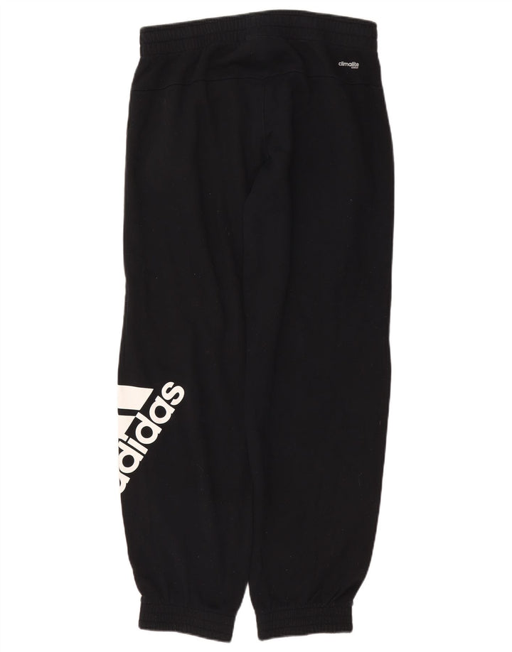 Adidas Hombre Climalite Graphic Chándal Pantalones Joggers Mediano Negro