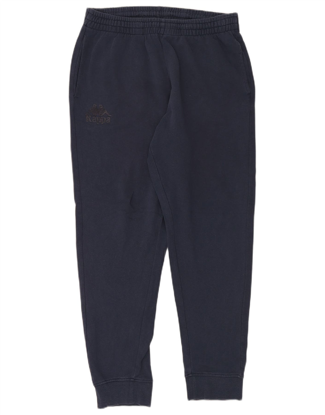 Kappa Hombre Pantalones De Chándal Joggers Medium Azul Marino Algodón