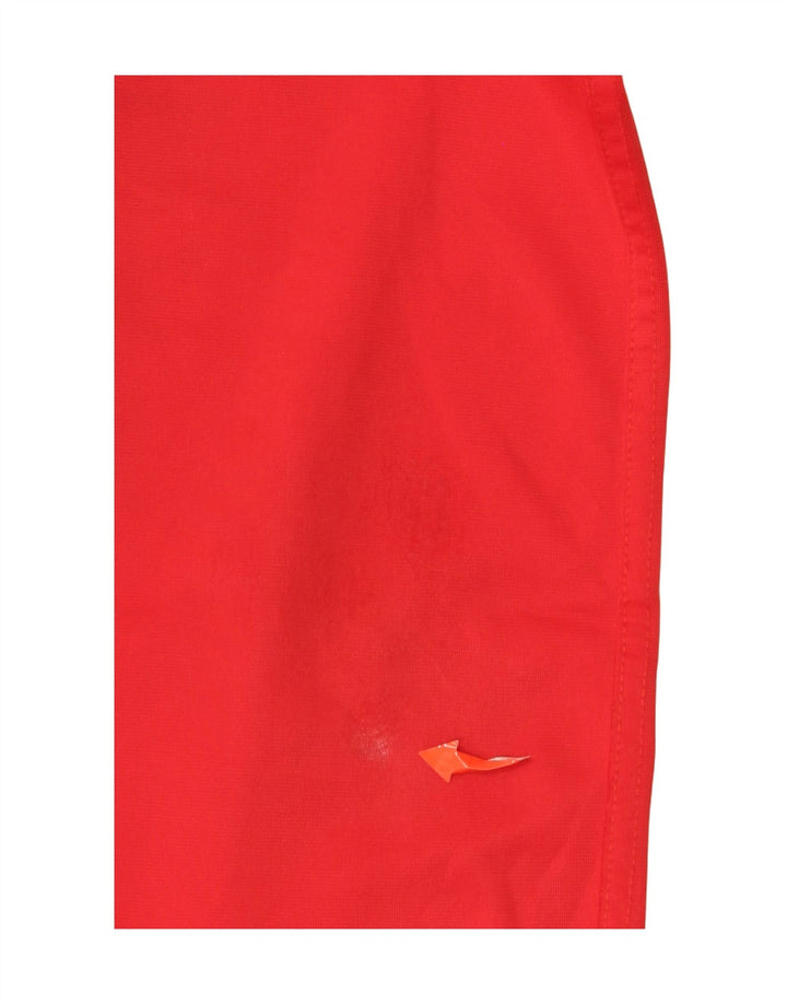 Kappa Hombre Pantalones De Chándal Poliéster Color Block Medium Rojo