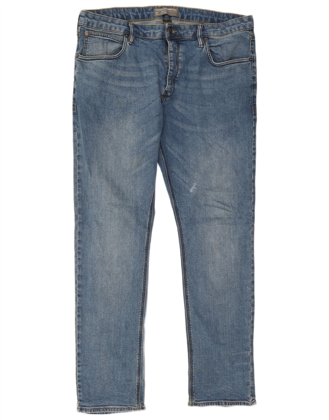 French Connection Vaqueros ajustados para hombre W38 L34 Algodón azul