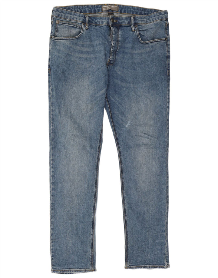 French Connection Vaqueros ajustados para hombre W38 L34 Algodón azul