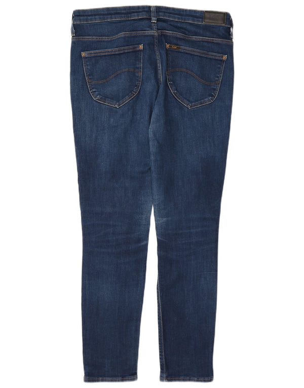Vaqueros Lee Scarlett Skinny para Mujer W32 L31 Algodón Azul Marino