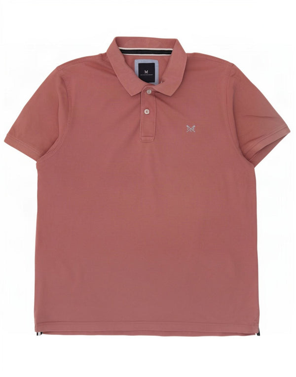Crew Clothing Polo para hombre XL Algodón rosa