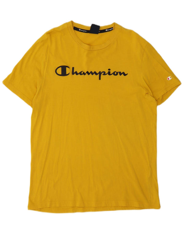 Champion Camiseta Gráfica Para Hombre Top Medium Amarillo