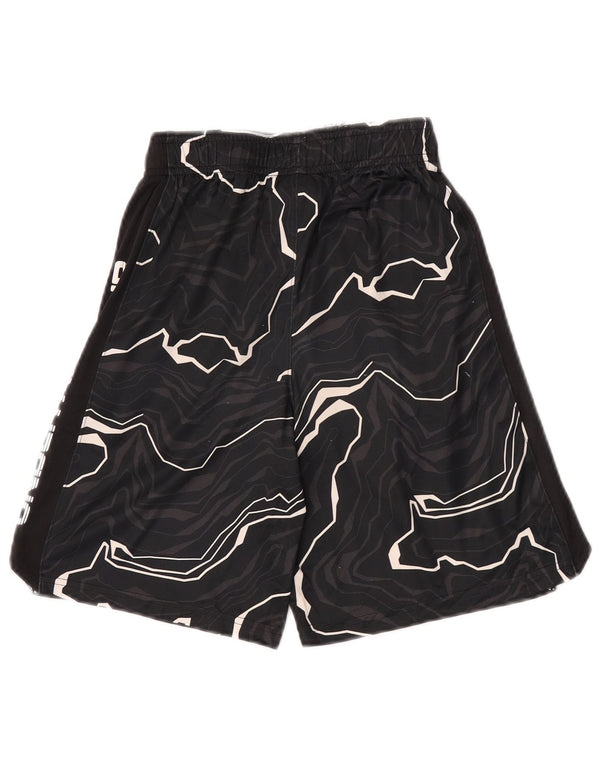 Under Armour Pantalones cortos deportivos con gráficos para niños 7-8 años Small Black Sports