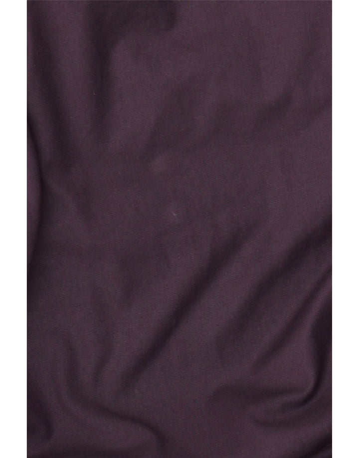 Benetton Vestido Vaina Mujer ES 42 Medio Púrpura Poliéster Color Block