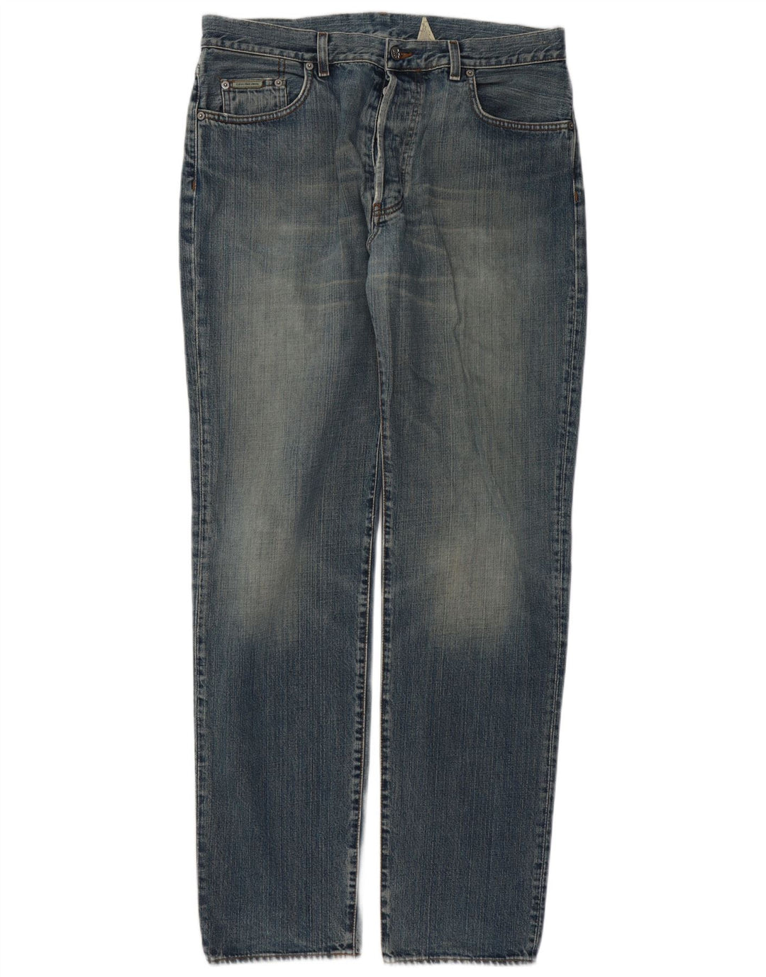 Vaqueros ajustados para mujer Calvin Klein W36 L34 Algodón azul