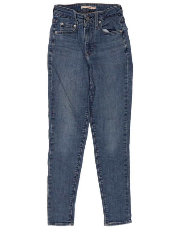 Levi's Vaqueros pitillo de talle alto 721 para mujer W25 L28 Algodón azul