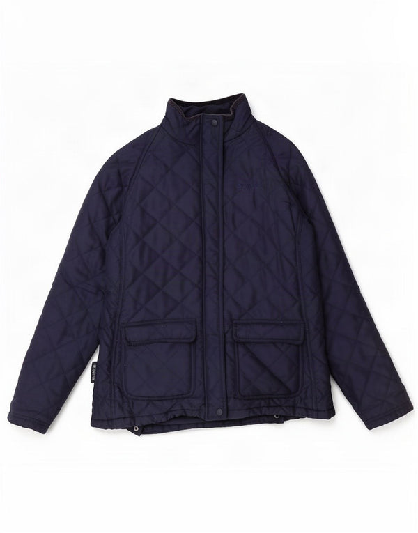Chaqueta acolchada para mujer Mountain Warehouse UK 40 Mediana Azul marino Poliéster