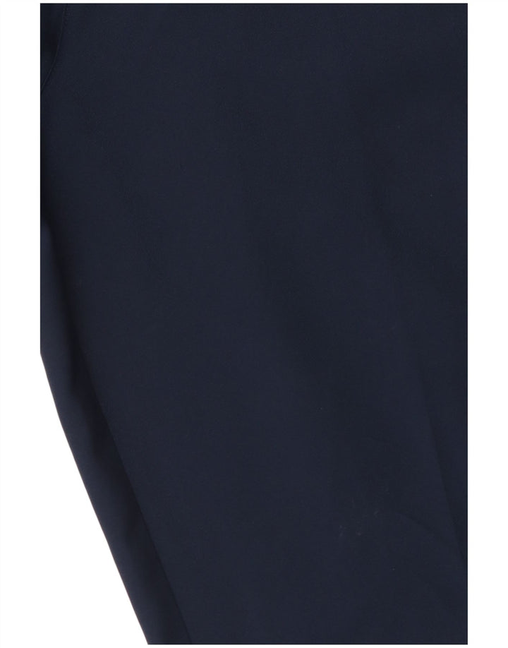 Pantalón Chino Slim Adidas Hombre W34 L34 Poliéster Azul Marino