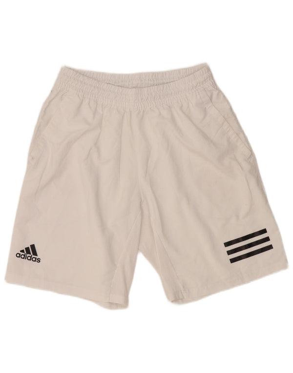 Adidas Hombre Aeroready Sport Shorts Medio Blanco Poliéster