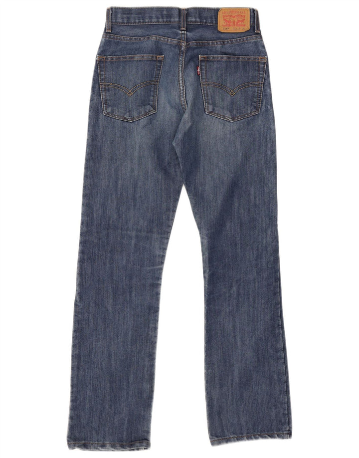 LEVI'S Jeans 514 Rectos Slim para Niñas 15-16 Años W26 L28 Azul Algodón