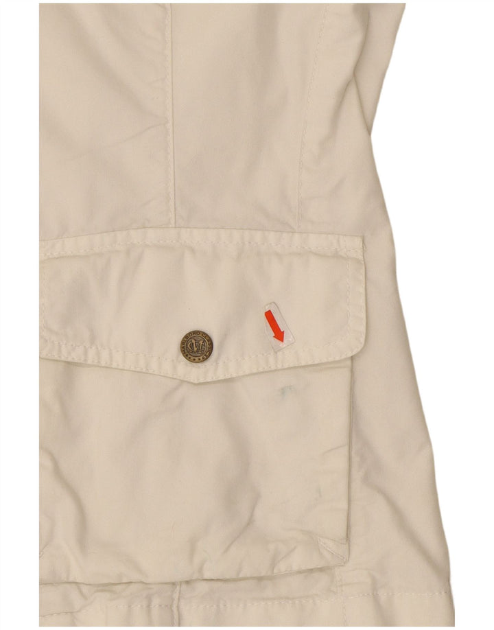 Marlboro Classics Chaqueta utilitaria para mujer EU 44 XL Algodón blanco