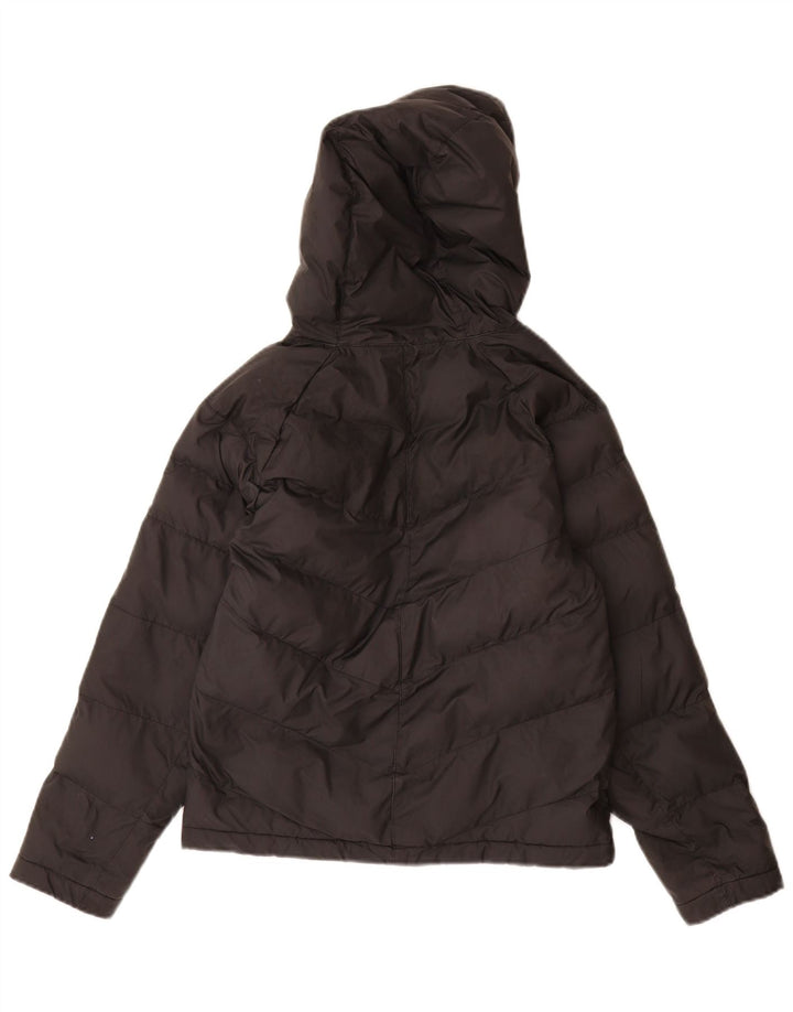 Nike Chaqueta acolchada con capucha para niños 10-11 años Mediana Negro Poliéster