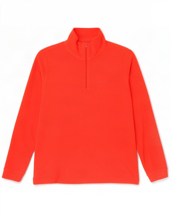 Lotto Hombre Jersey De Forro Polar Con Cremallera Y Cuello XL Rojo