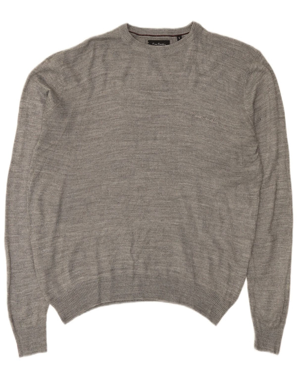 Pierre Cardin Suéter De Cuello Redondo Para Hombre Pequeño Acrílico Gris Gris
