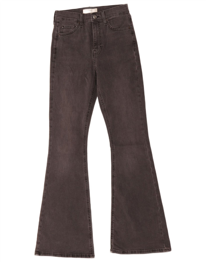 Vaqueros acampanados Jamie para mujer de Topshop W28 L32 Algodón gris