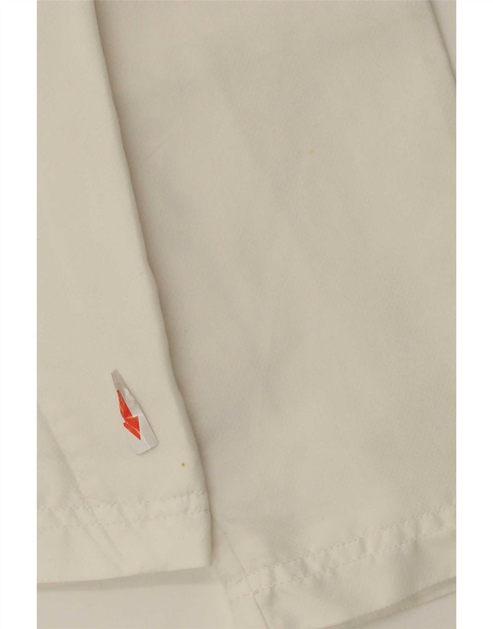 Adidas - Chaqueta de chándal para mujer, talla 40, poliéster blanco mediano