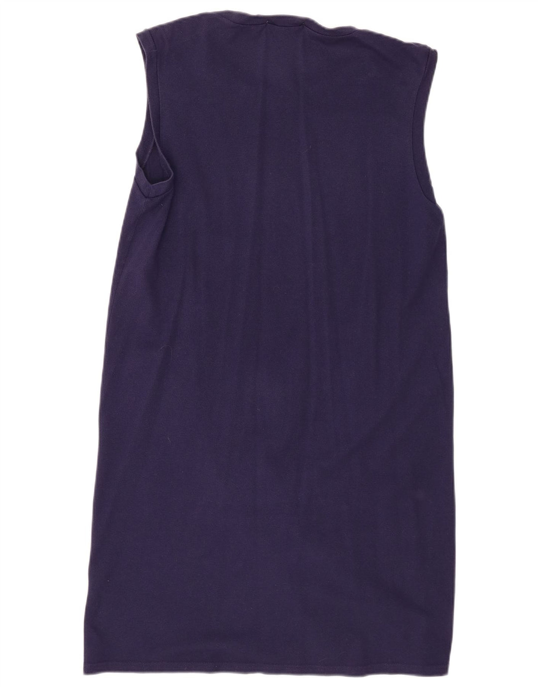 Lacoste Vestido tipo camiseta sin mangas para mujer Talla 44 Grande Azul marino