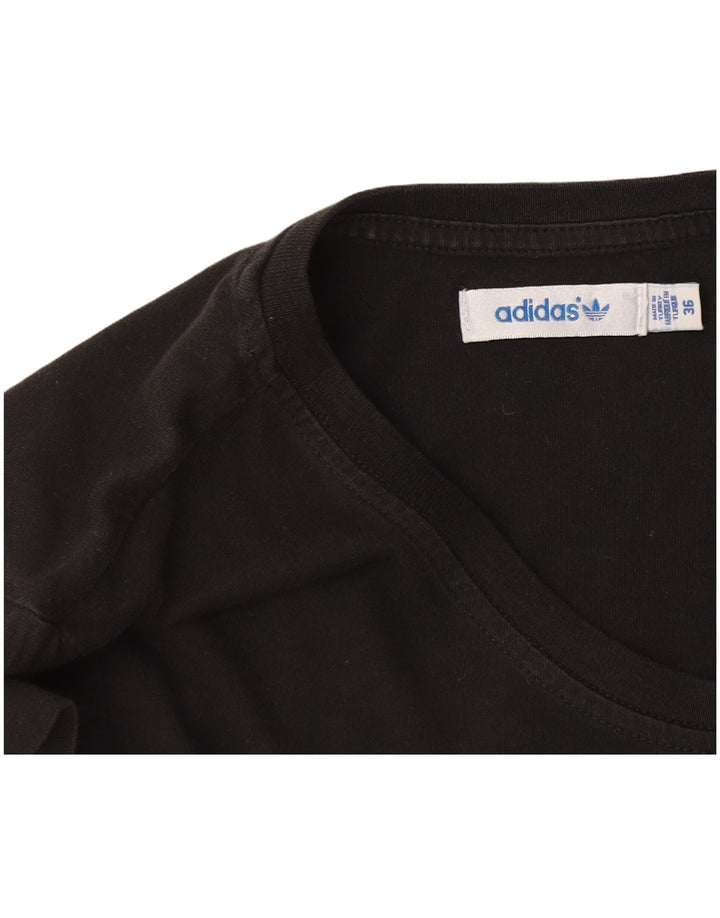 Adidas Camiseta gráfica para mujer Top EU 36 Small Black