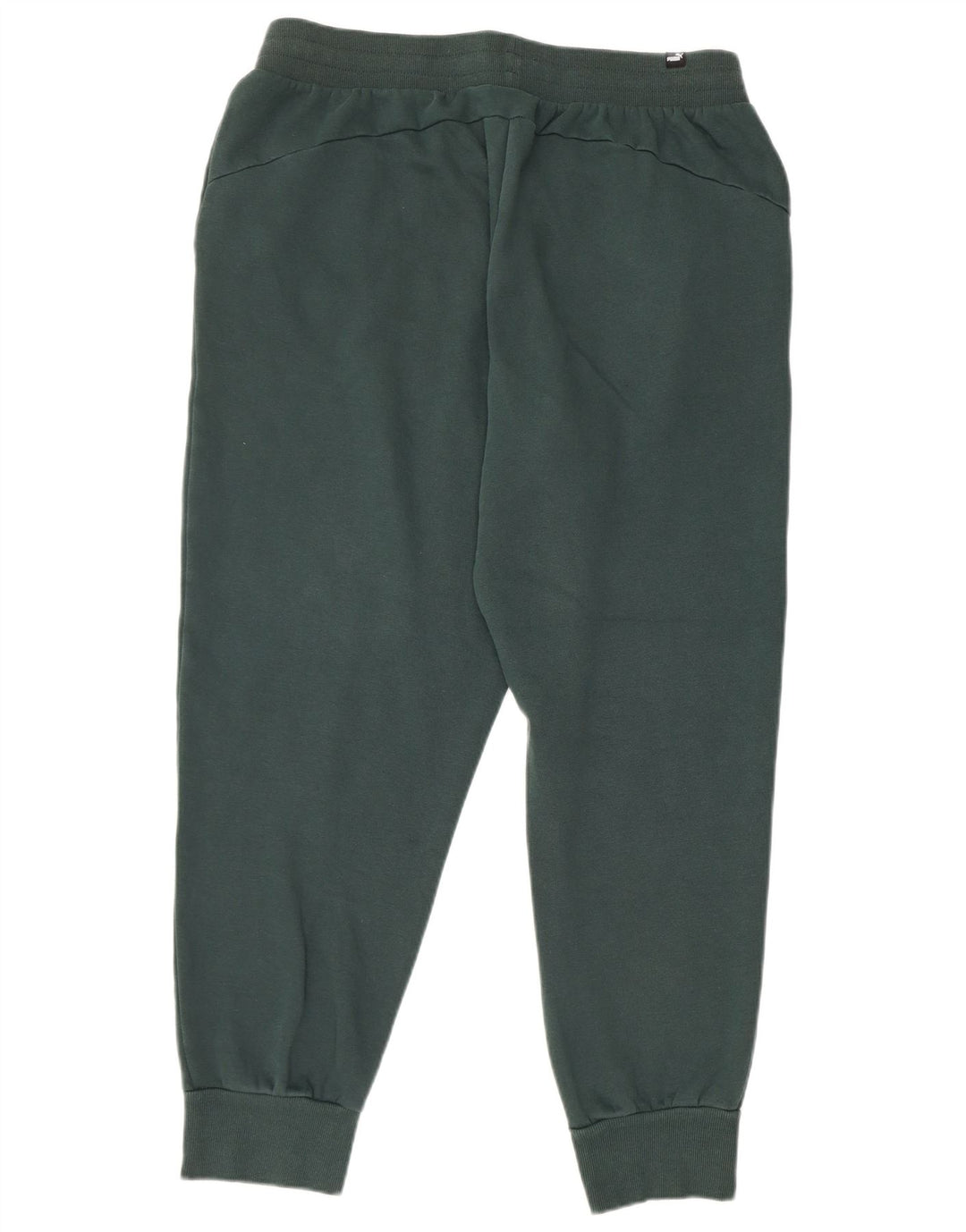 PUMA Pantalones de chándal para mujer Joggers UK 46 Large Green Cotton