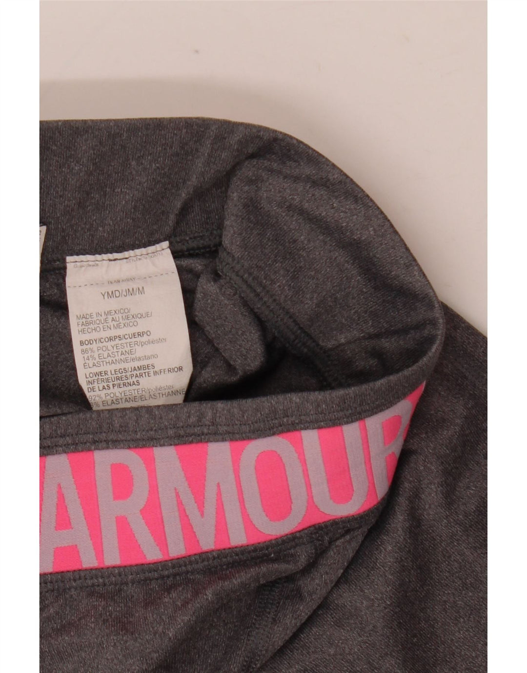 Under Armour Leggings gráficos para niña 9-10 años Gris medio Colorblock