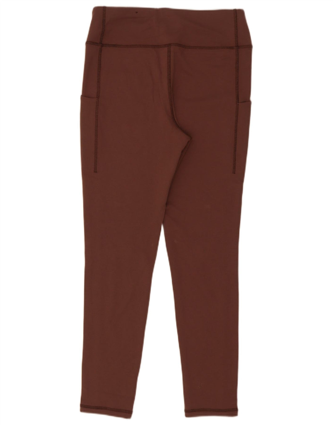 Zara Mujer Leggings Medianos W28 L29 Marrón Viscosa