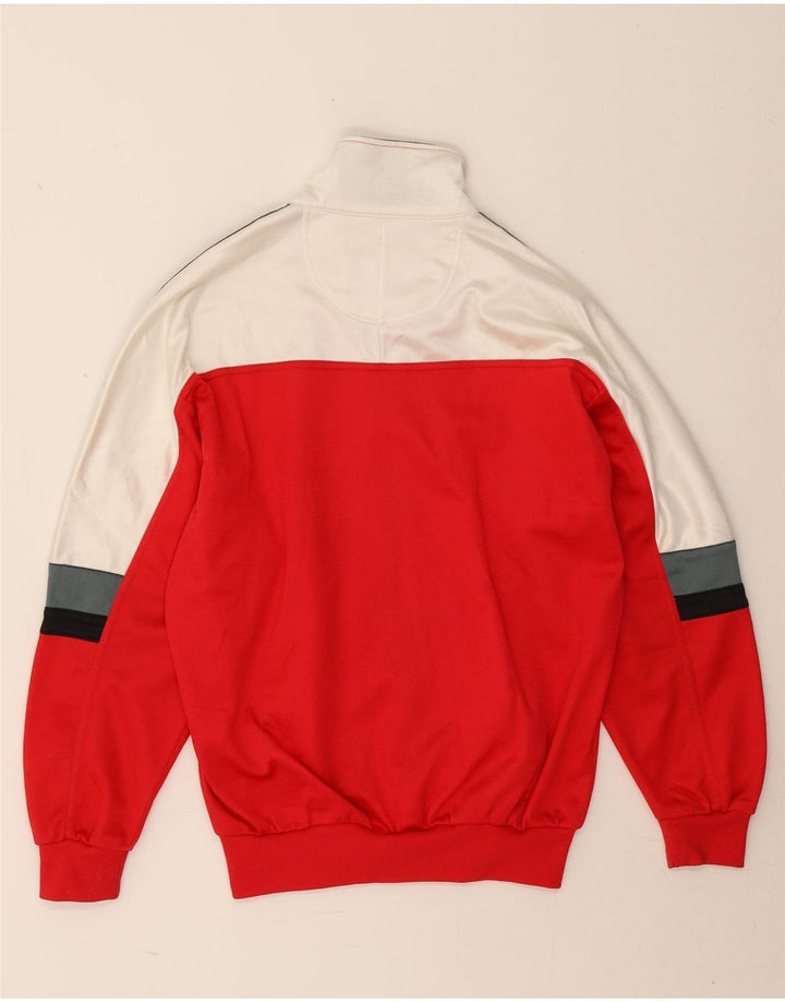 Asics - Chaqueta de chándal gráfica para hombre, talla 42, color rojo grande