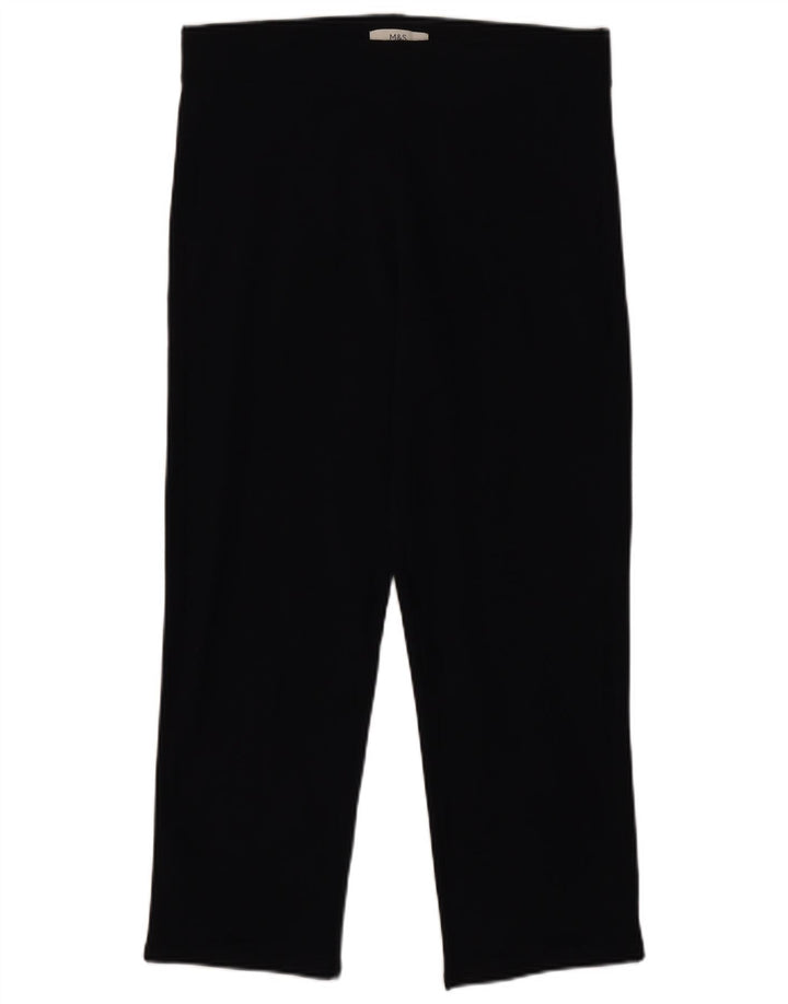 Marks & Spencer Leggings para mujer Reino Unido 44 Grande Algodón azul marino