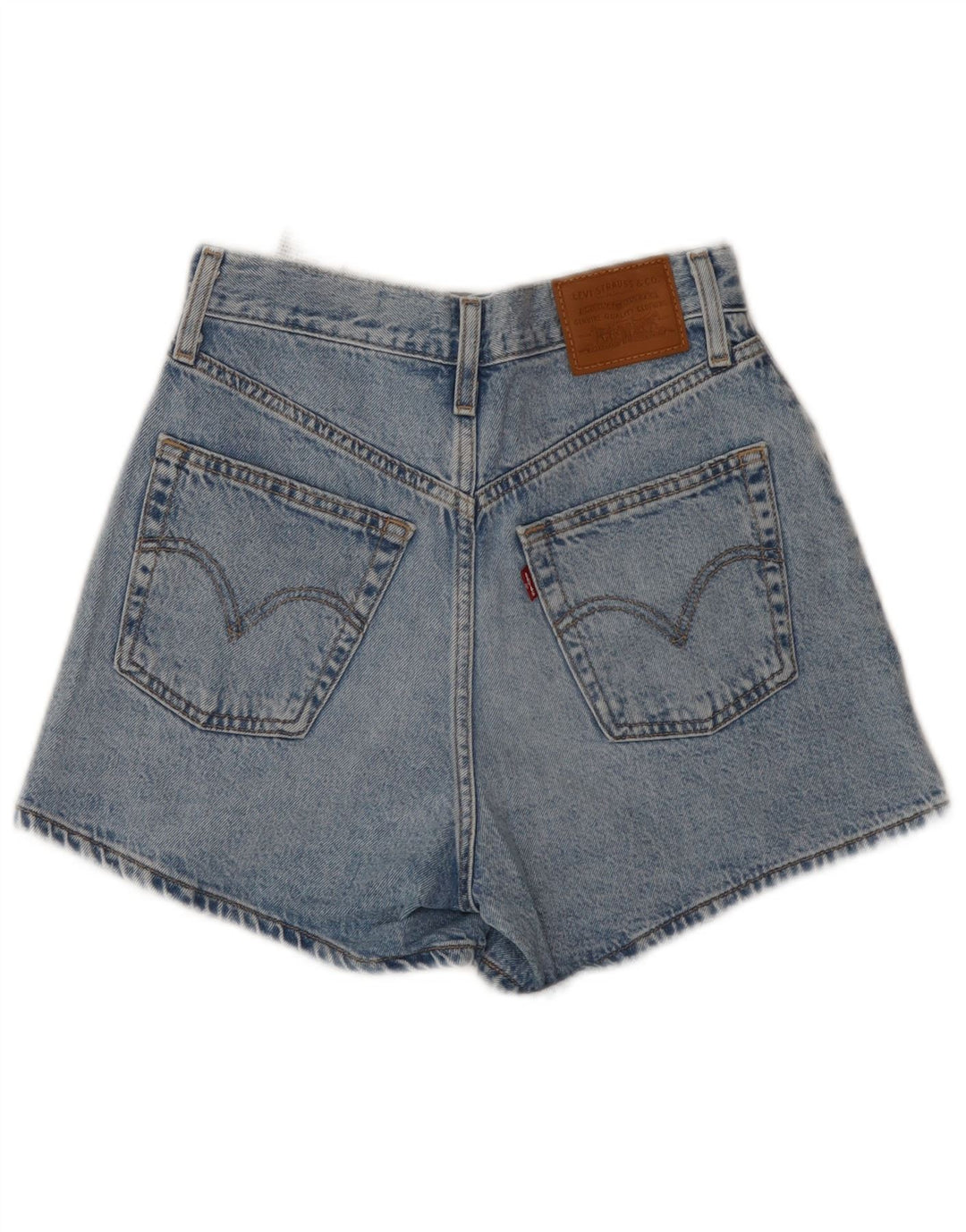 LEVI'S Shorts Vaqueros Mujer W24 XS Algodón Azul