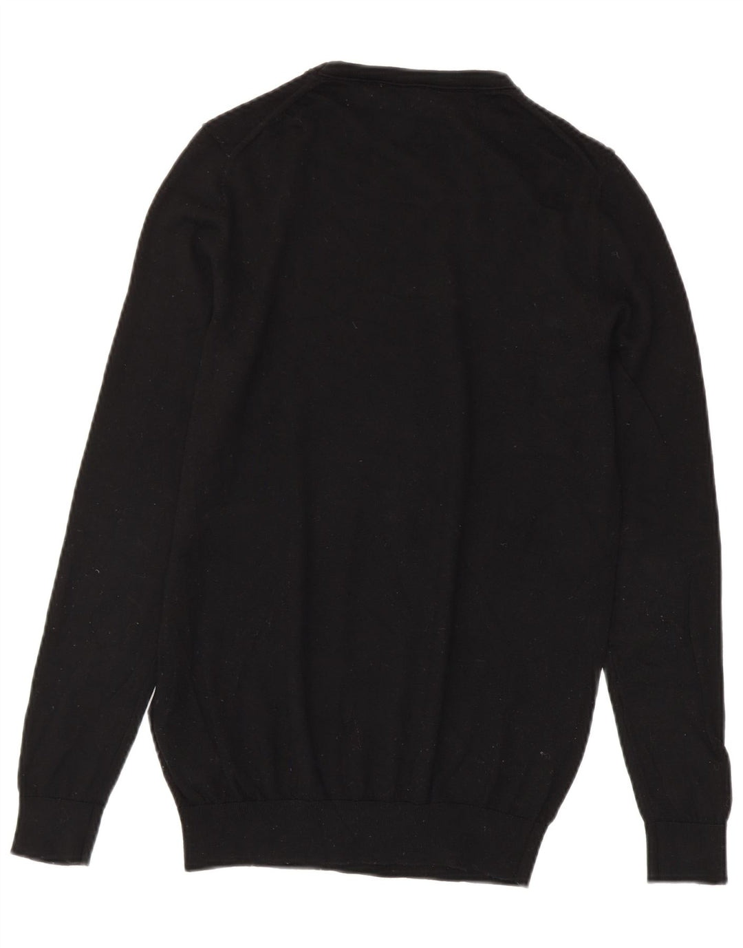Reiss Jersey De Cuello Redondo Para Hombre XS Lana Negra