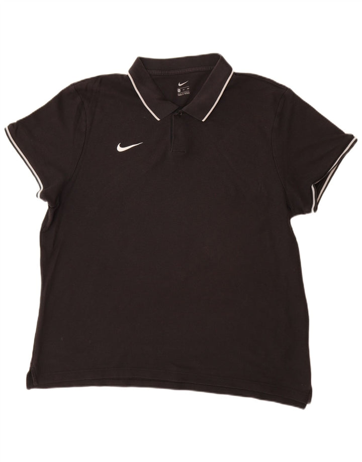Polo NIKE para hombre 2XL Algodón negro
