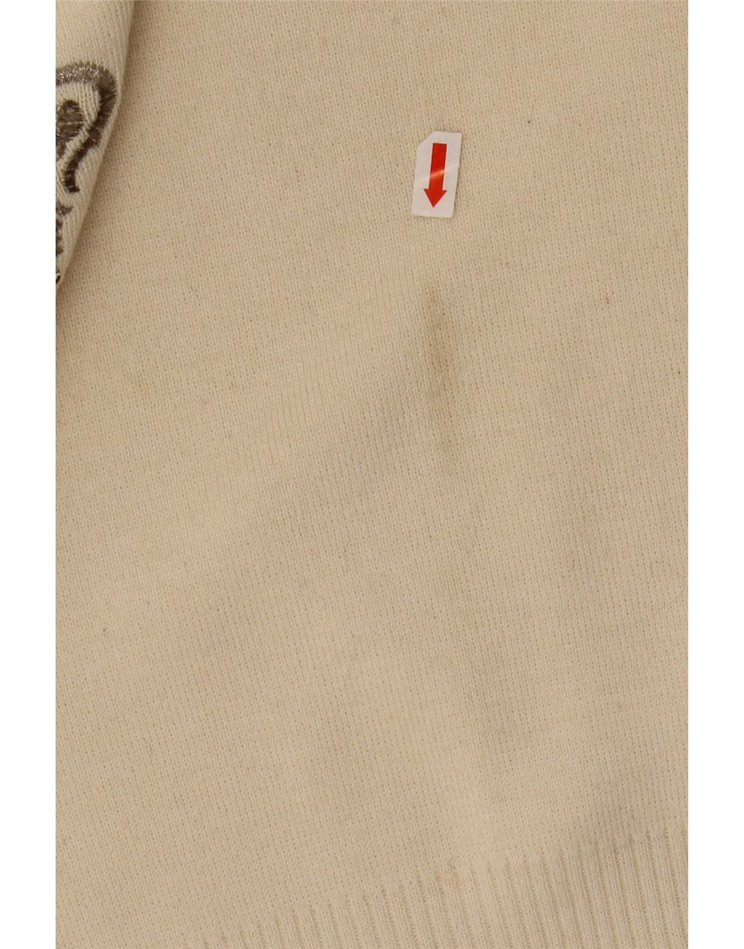 BOGNER Suéter tipo jersey con cuello alto para mujer Reino Unido 40 Lana de cachemira beige grande