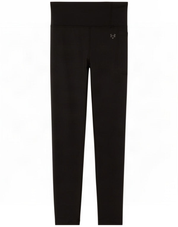 Leggings cortos Under Armour para mujer ES 44 Mediano Negro Poliéster Deportes
