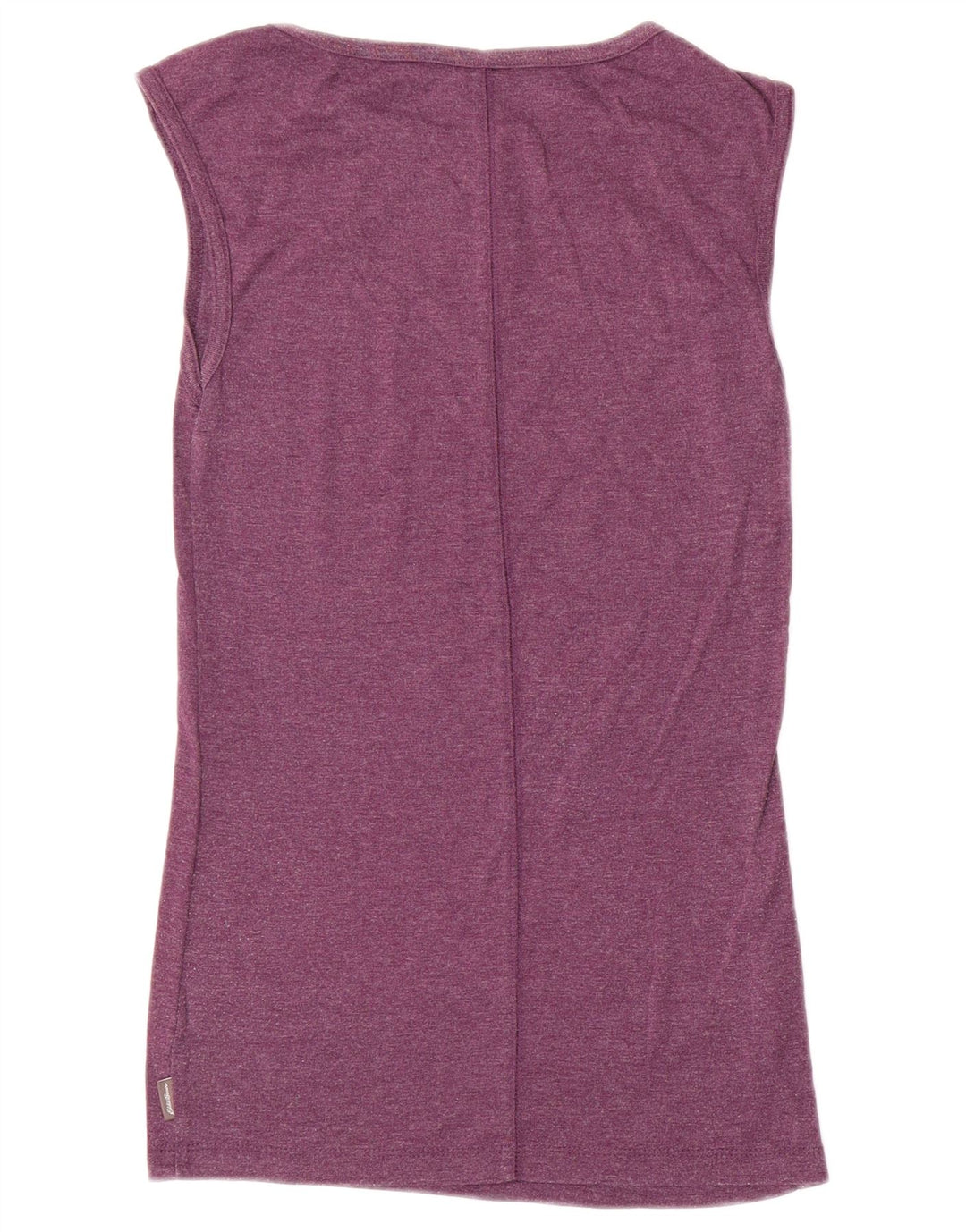 EDDIE BAUER Camiseta sin mangas para mujer UK 6 XS Algodón morado