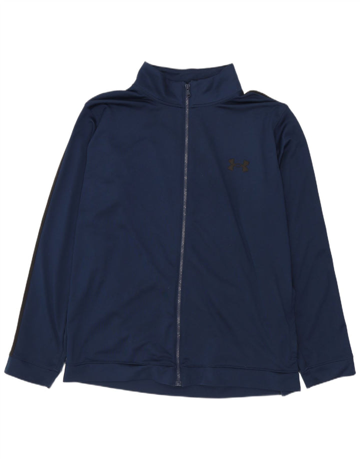 UNDER ARMOUR Chaqueta superior de chándal para hombre 2XL Poliéster color azul marino