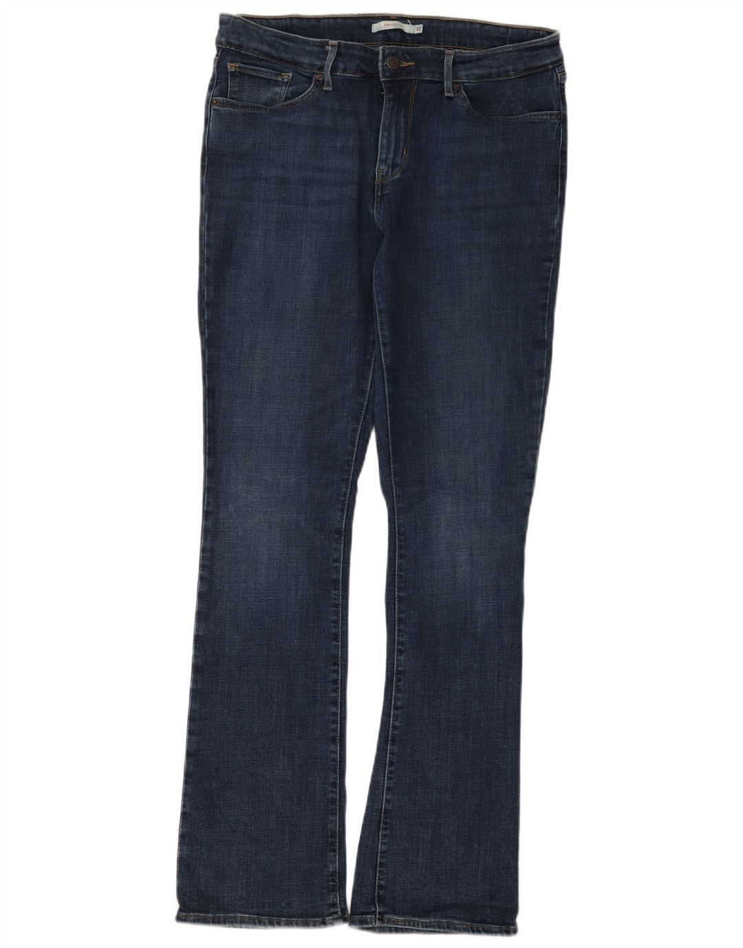 Levi's Mujer 715 Bootcut Jeans W32 L32 Algodón Azul Marino