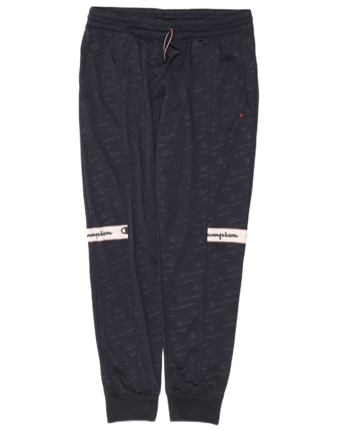 Champion Pantalones De Chándal Gráficos Para Hombre Joggers Large Poliéster Azul Marino