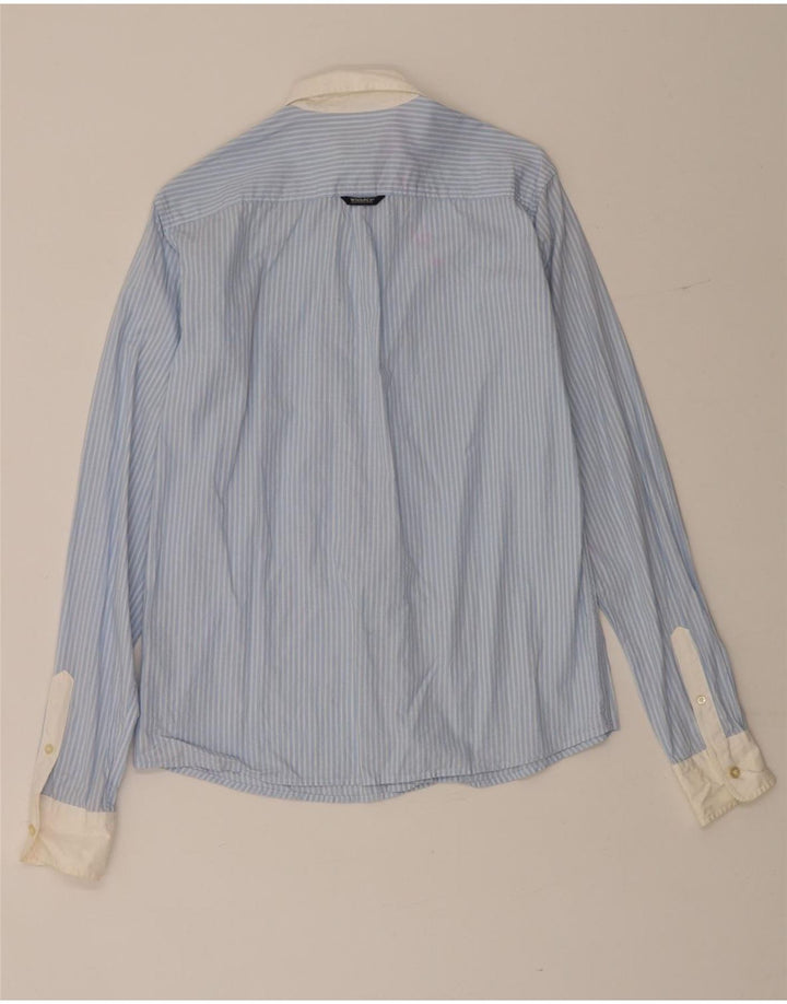 Woolrich Camisa Niño 13-14 Años Algodón Rayas Azules