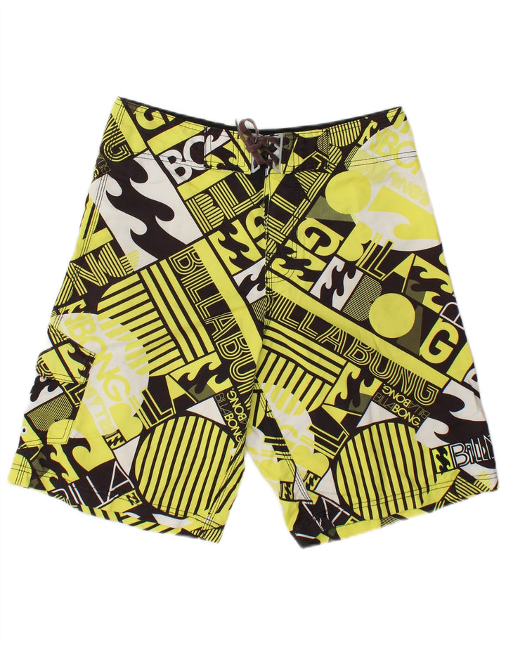 Bañador Billabong Hombre Graphic Bañador Poliéster Geométrico Amarillo Medio
