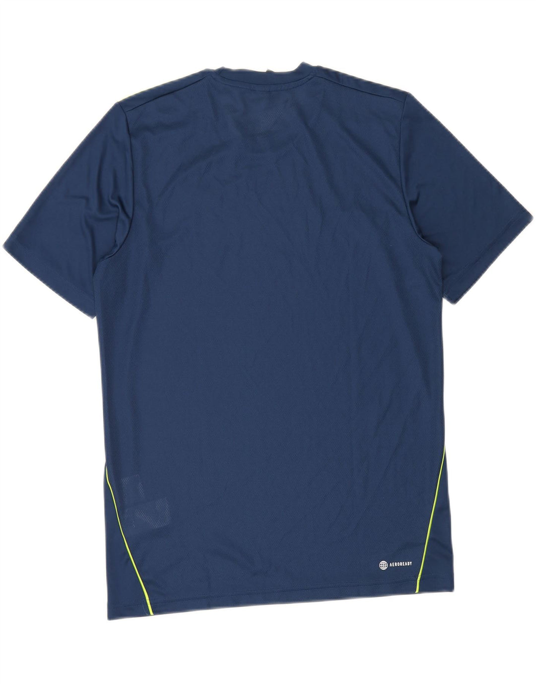 Adidas Hombre Aeroready Camiseta Top Pequeño Azul Marino Poliéster
