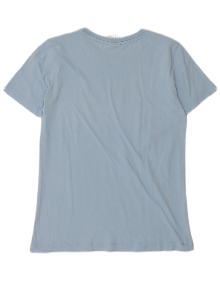 Champion Camiseta Hombre Top Small Azul