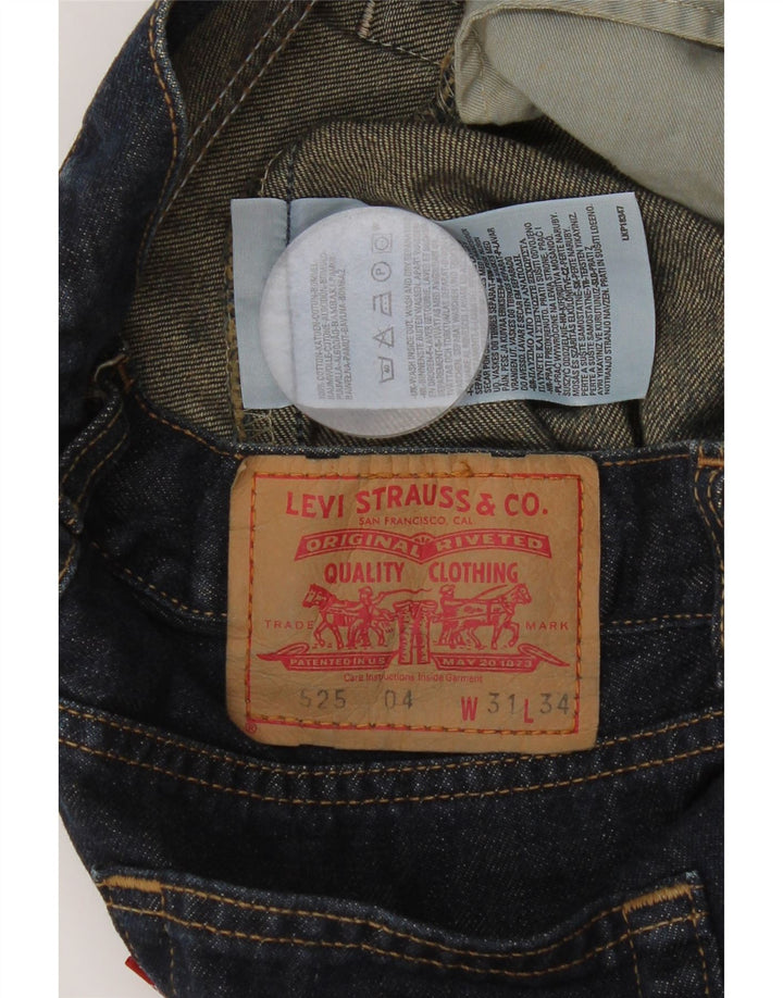 Levi's Mujer 525 Vaqueros Bootcut W31 L34 Algodón Azul