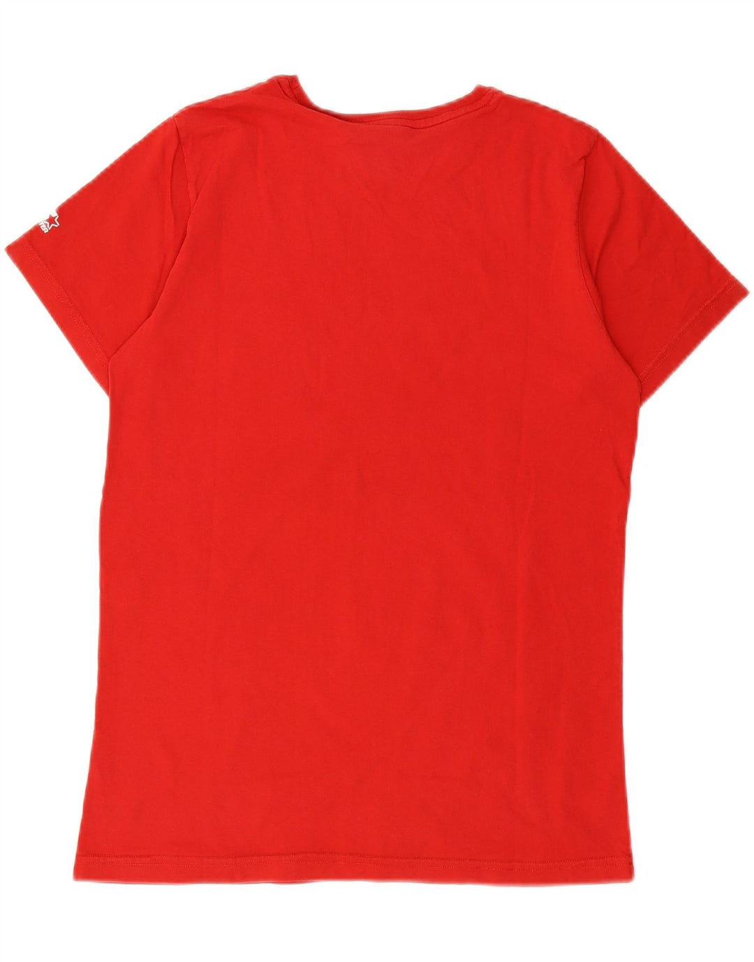 STARTER Mens Graphic T-Shirt Top Small Red Cotton Vintage Starter and Second-Hand Starter from Messina Hembry 