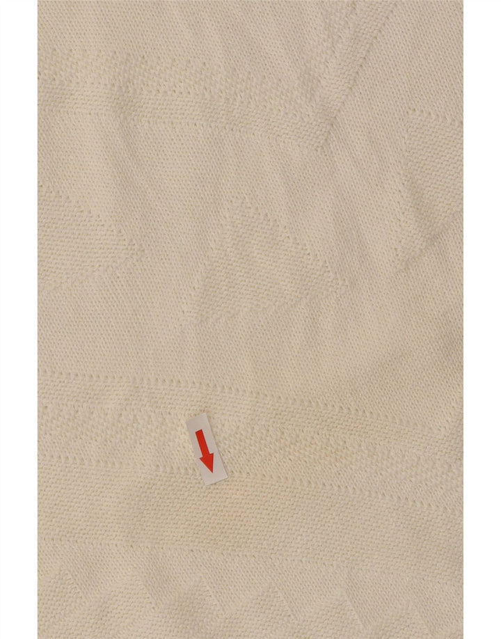 AUSTRALIAN L'ALPINA Jersey de cuello redondo para mujer IT 42 Medio Blanco